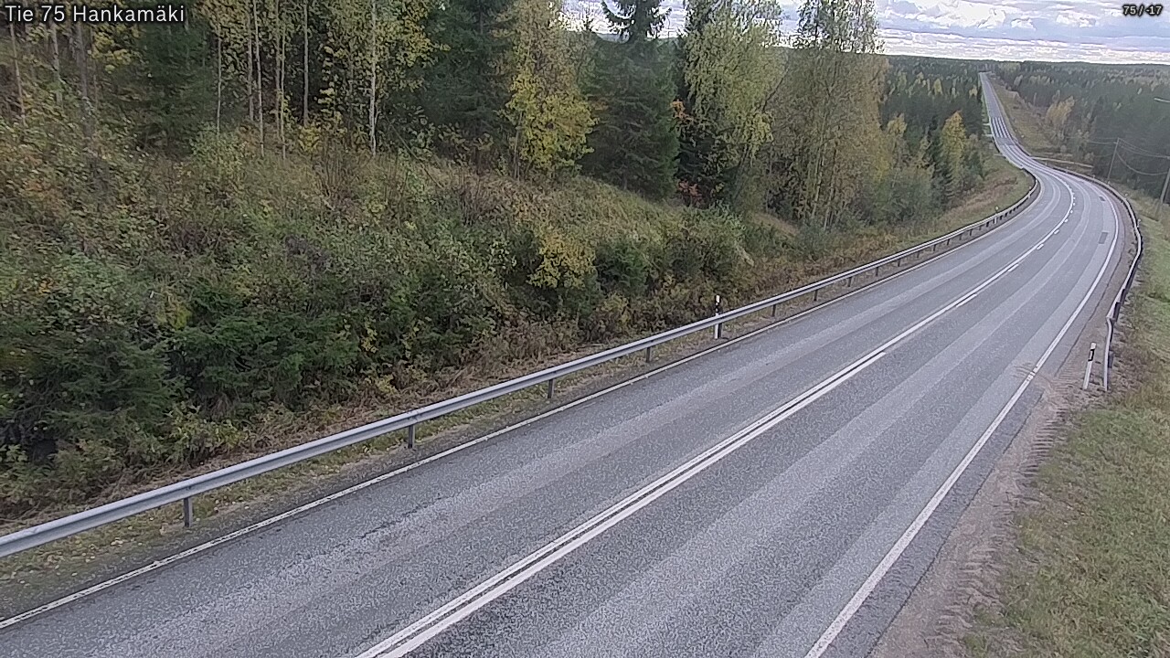 Weather Camera Image Road 75 Rautavaara, Hankamäki, Rautavaara, Pohjois-Savo