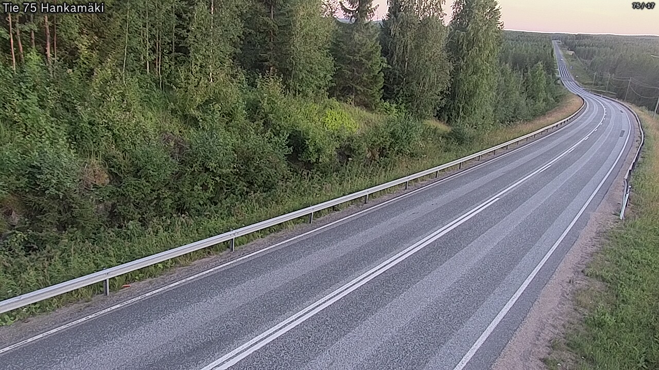 Kelikamerat Kuva Tie 75 Rautavaara, Hankamäki, Rautavaara, Pohjois-Savo
