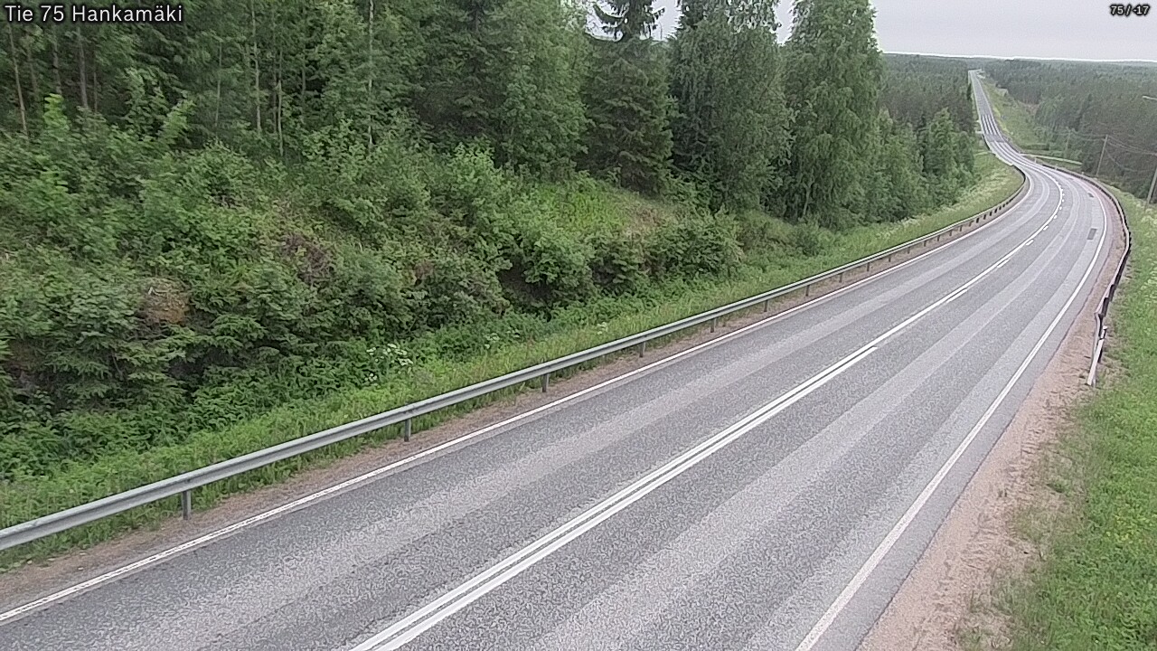 Weather Camera Image Road 75 Rautavaara, Hankamäki, Rautavaara, Pohjois-Savo