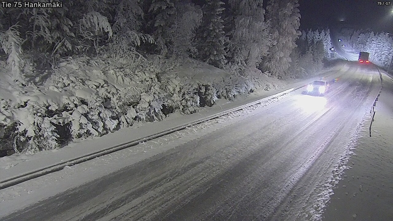 Kelikamerat Kuva Tie 75 Rautavaara, Hankamäki, Rautavaara, Pohjois-Savo