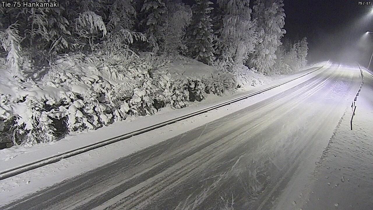 Kelikamerat Kuva Tie 75 Rautavaara, Hankamäki, Rautavaara, Pohjois-Savo