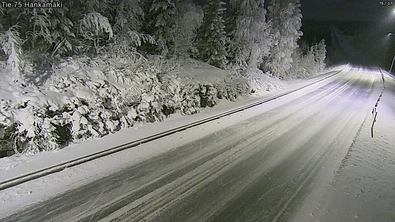 Kelikamerat Kuva Tie 75 Rautavaara, Hankamäki, Rautavaara, Pohjois-Savo