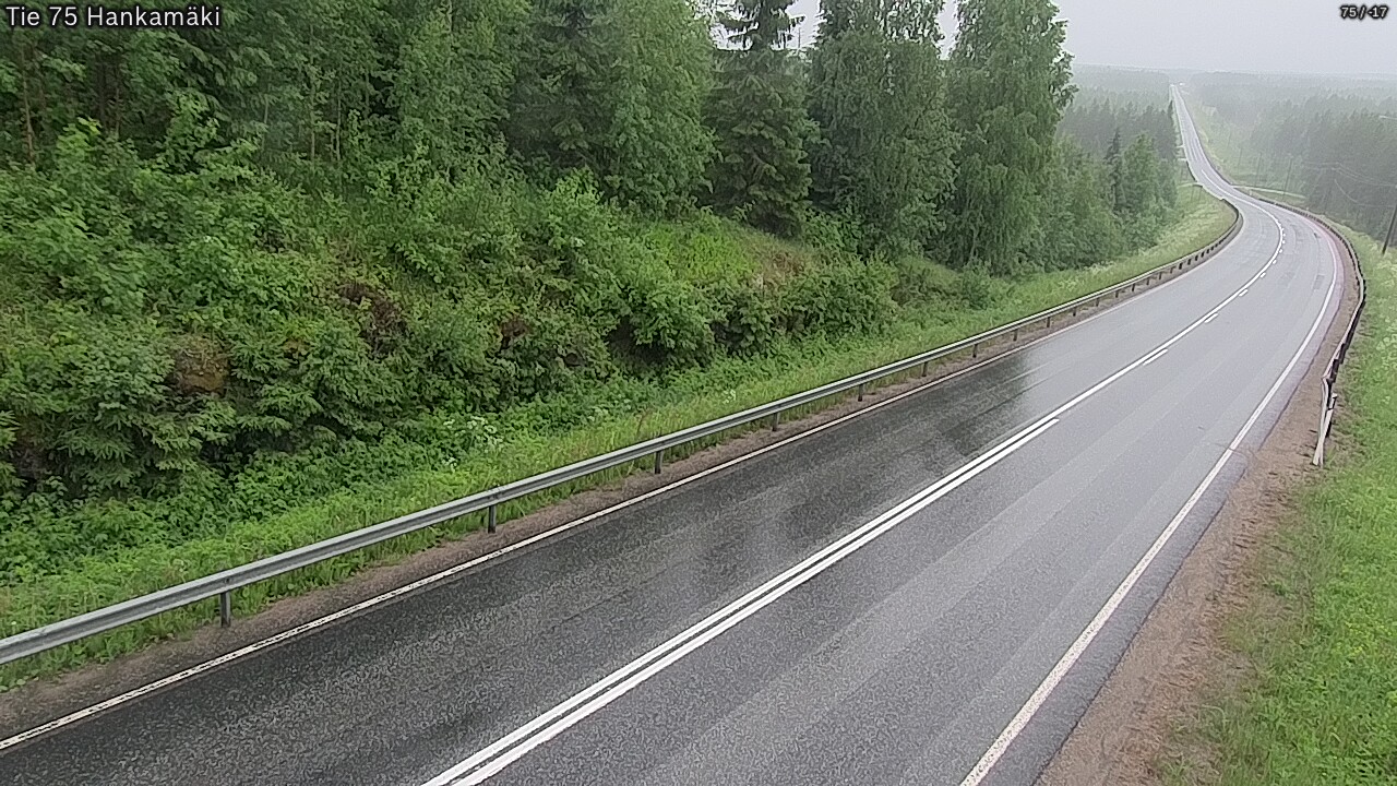 Weather Camera Image Road 75 Rautavaara, Hankamäki, Rautavaara, Pohjois-Savo