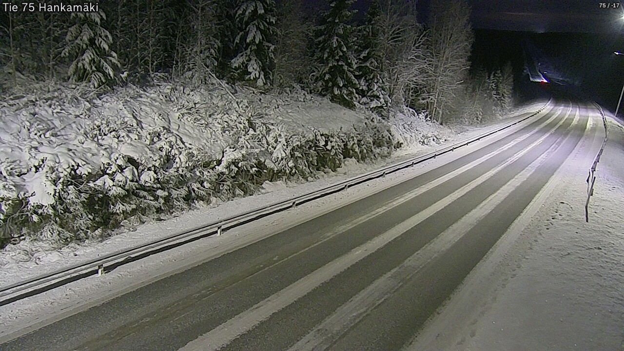 Kelikamerat Kuva Tie 75 Rautavaara, Hankamäki, Rautavaara, Pohjois-Savo