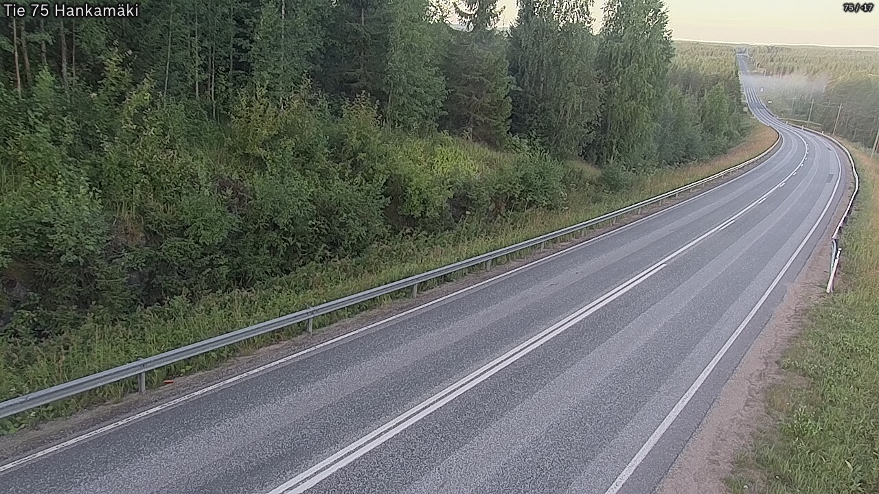 Kelikamerat Kuva Tie 75 Rautavaara, Hankamäki, Rautavaara, Pohjois-Savo