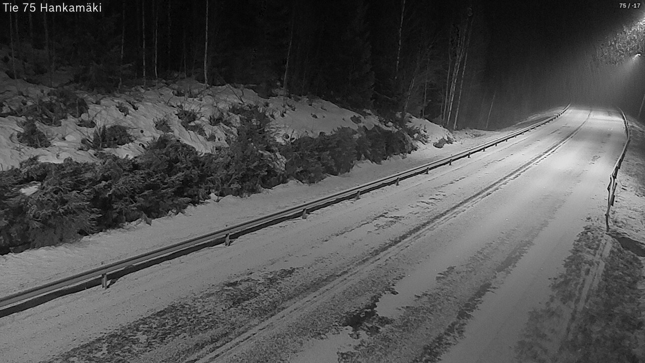 Kelikamerat Kuva Tie 75 Rautavaara, Hankamäki, Rautavaara, Pohjois-Savo