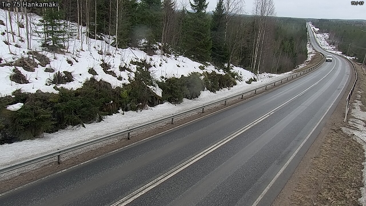 Weather Camera Image Road 75 Rautavaara, Hankamäki, Rautavaara, Pohjois-Savo