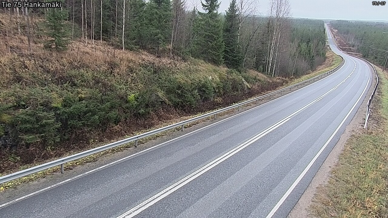 Kelikamerat Kuva Tie 75 Rautavaara, Hankamäki, Rautavaara, Pohjois-Savo