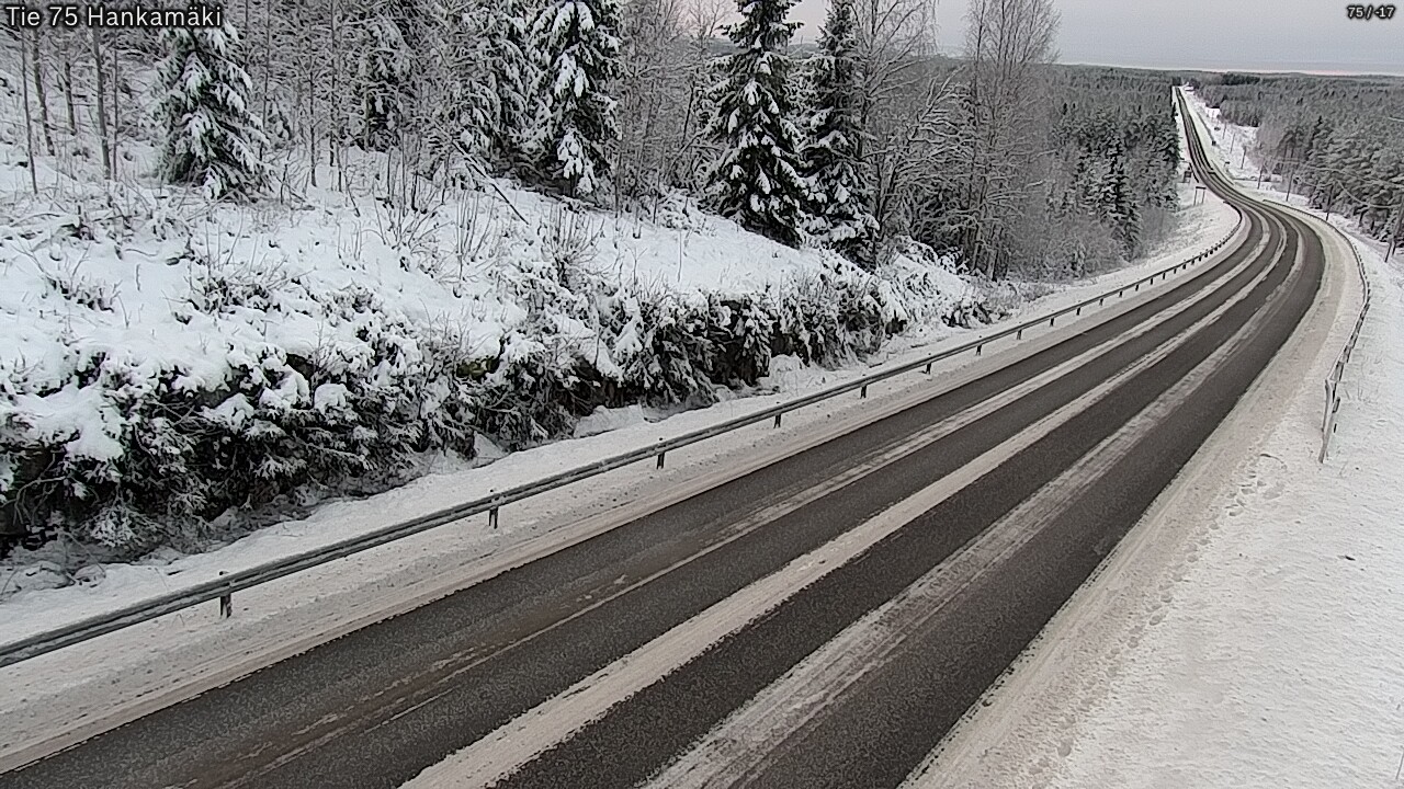Kelikamerat Kuva Tie 75 Rautavaara, Hankamäki, Rautavaara, Pohjois-Savo
