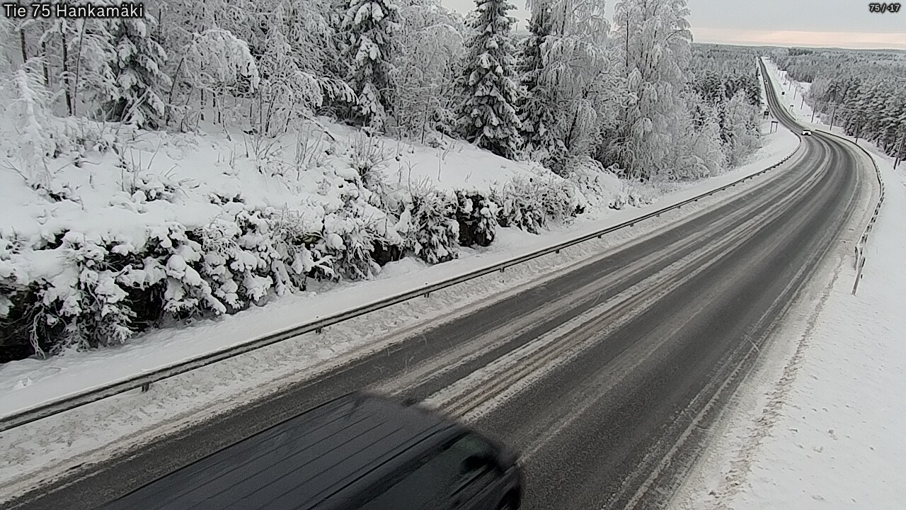 Kelikamerat Kuva Tie 75 Rautavaara, Hankamäki, Rautavaara, Pohjois-Savo