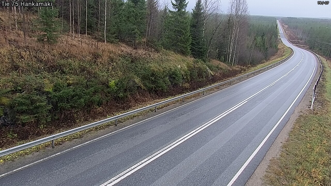 Kelikamerat Kuva Tie 75 Rautavaara, Hankamäki, Rautavaara, Pohjois-Savo