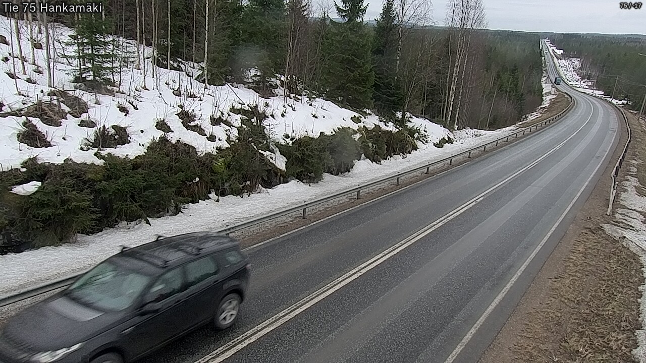 Weather Camera Image Road 75 Rautavaara, Hankamäki, Rautavaara, Pohjois-Savo