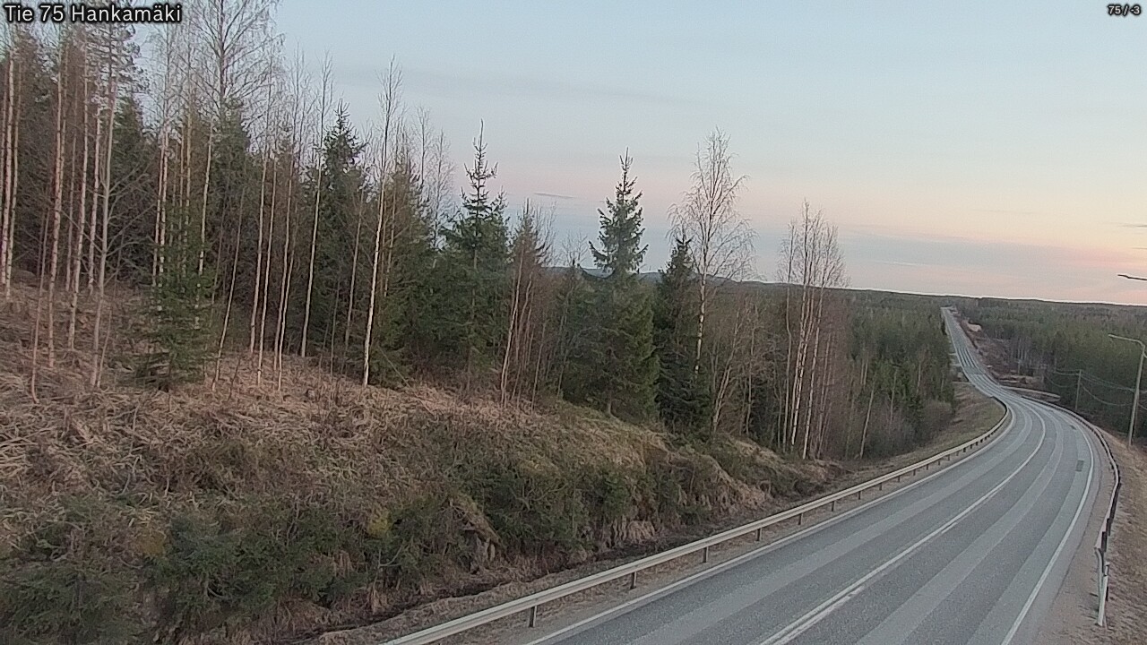 Kelikamerat Kuva Tie 75 Rautavaara, Hankamäki, Rautavaara, Pohjois-Savo