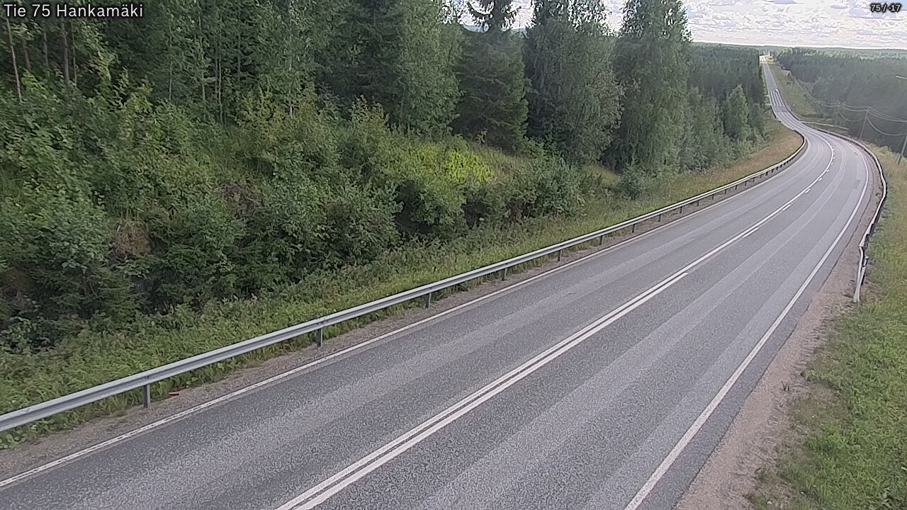 Kelikamerat Kuva Tie 75 Rautavaara, Hankamäki, Rautavaara, Pohjois-Savo