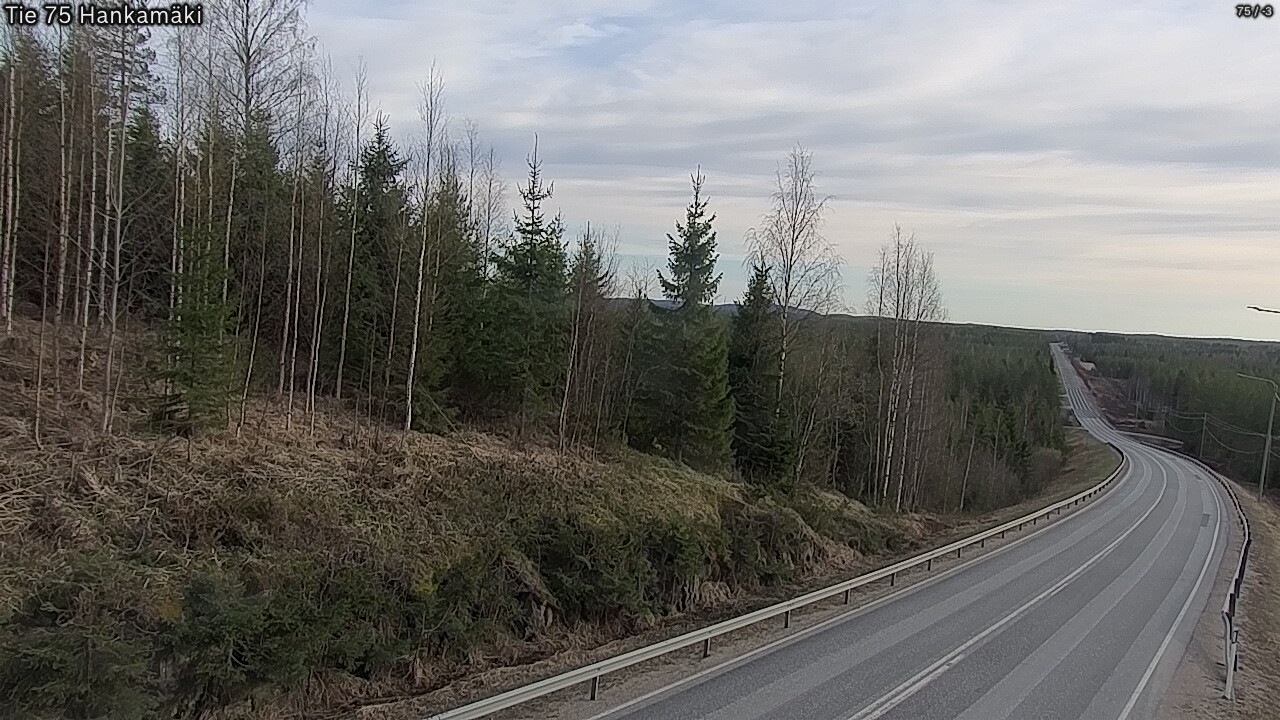 Kelikamerat Kuva Tie 75 Rautavaara, Hankamäki, Rautavaara, Pohjois-Savo