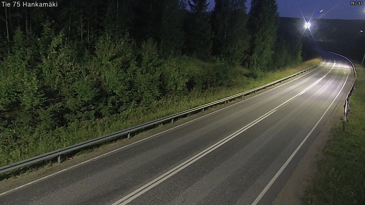 Kelikamerat Kuva Tie 75 Rautavaara, Hankamäki, Rautavaara, Pohjois-Savo