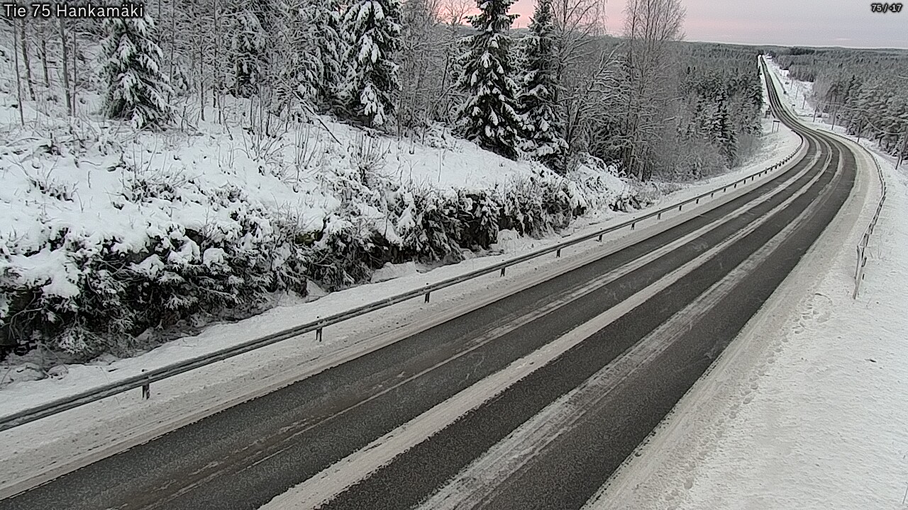 Kelikamerat Kuva Tie 75 Rautavaara, Hankamäki, Rautavaara, Pohjois-Savo