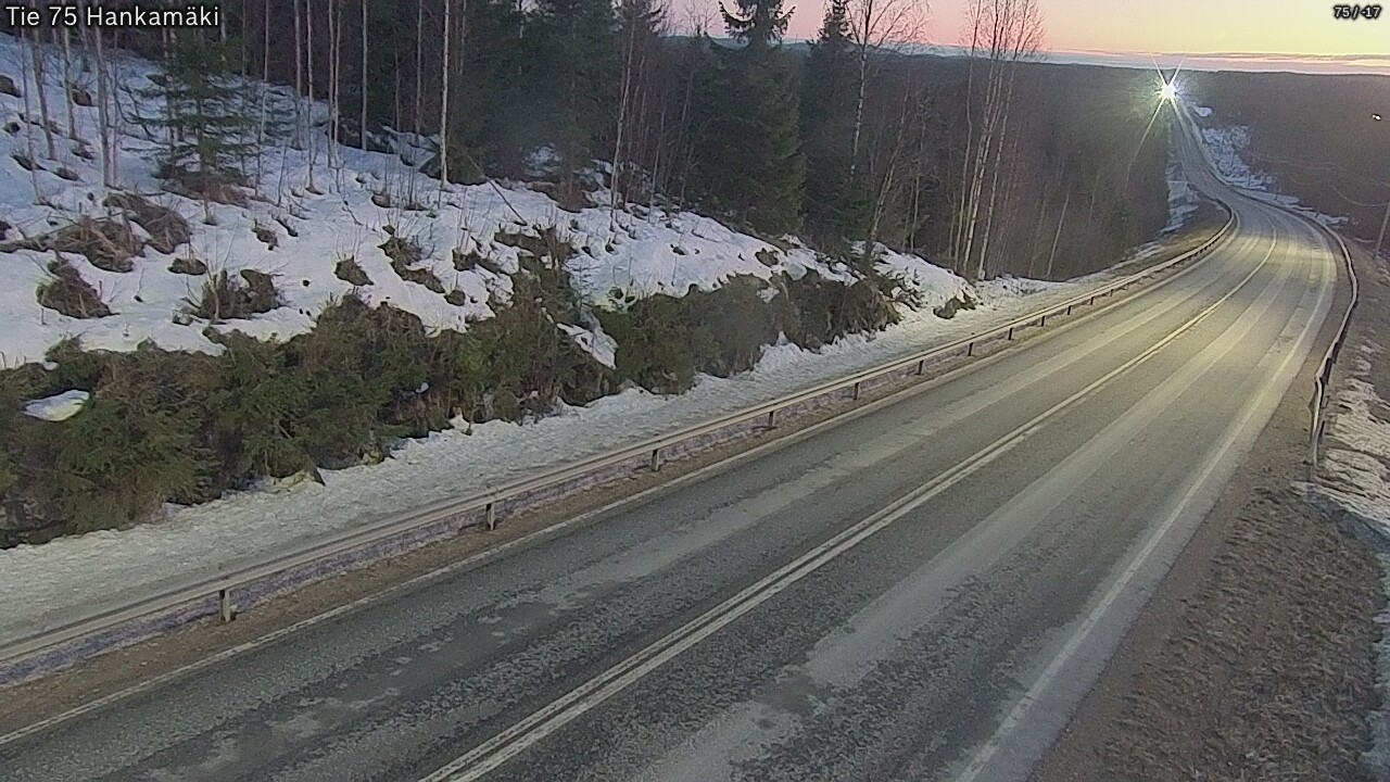 Kelikamerat Kuva Tie 75 Rautavaara, Hankamäki, Rautavaara, Pohjois-Savo