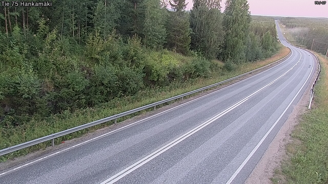 Kelikamerat Kuva Tie 75 Rautavaara, Hankamäki, Rautavaara, Pohjois-Savo