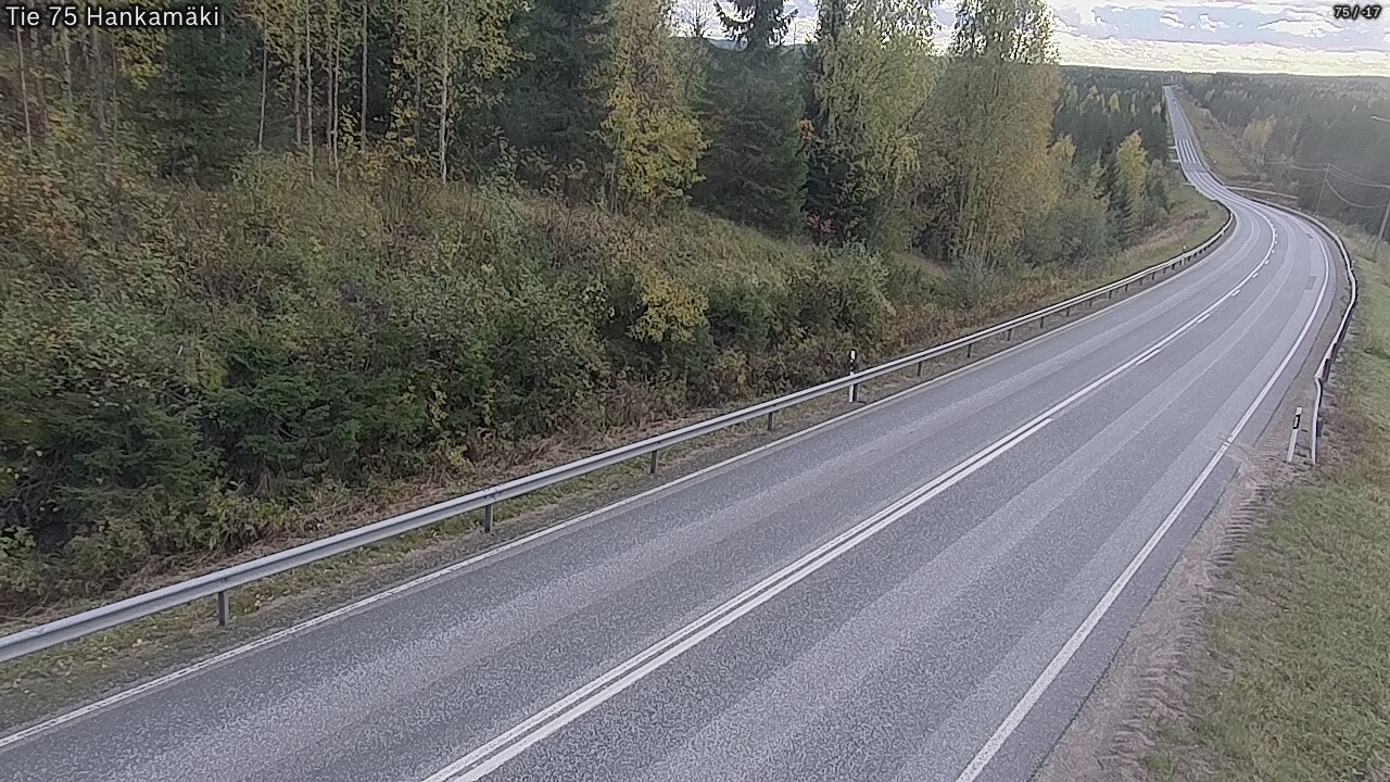 Weather Camera Image Road 75 Rautavaara, Hankamäki, Rautavaara, Pohjois-Savo