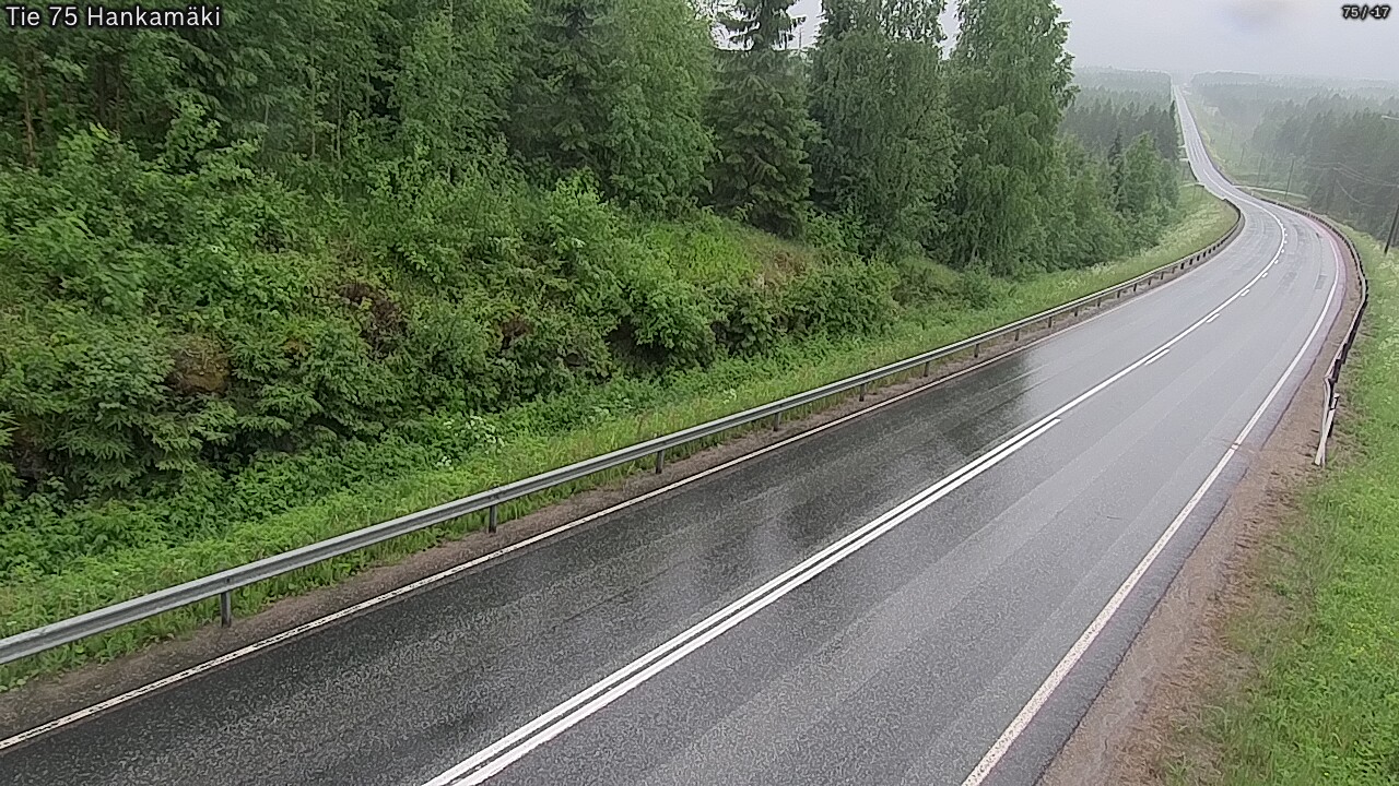 Weather Camera Image Road 75 Rautavaara, Hankamäki, Rautavaara, Pohjois-Savo
