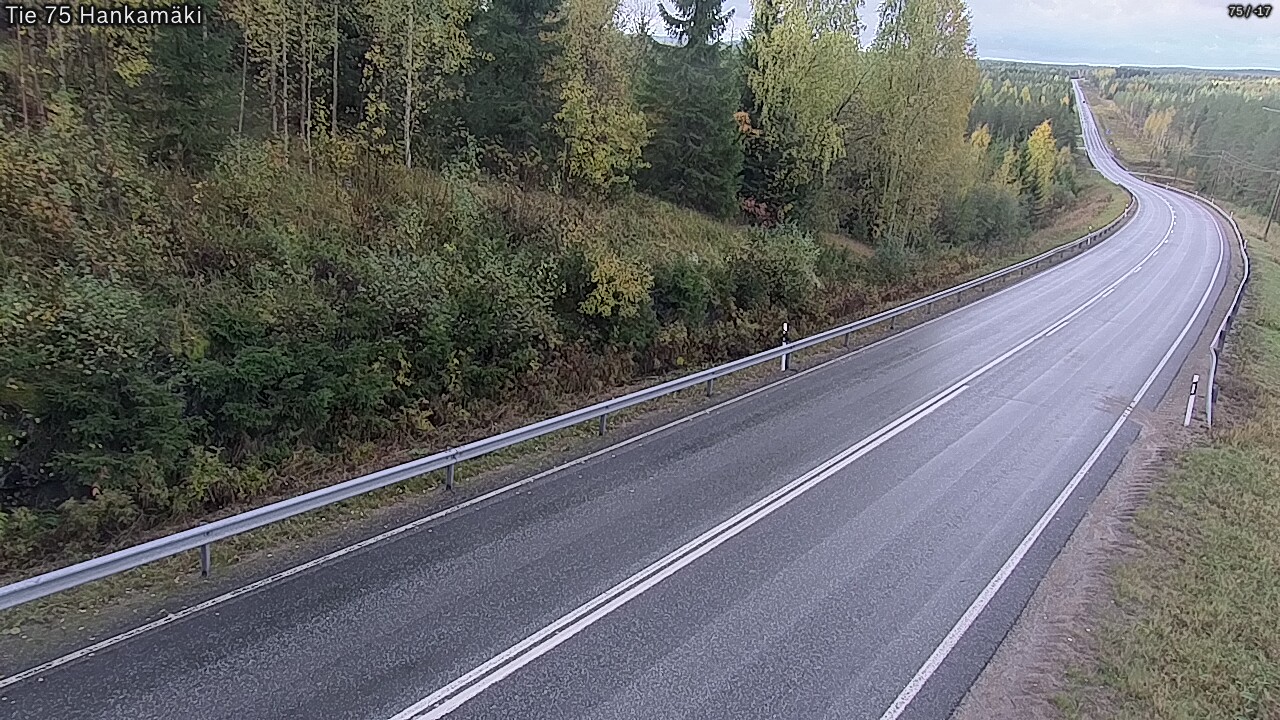 Weather Camera Image Road 75 Rautavaara, Hankamäki, Rautavaara, Pohjois-Savo