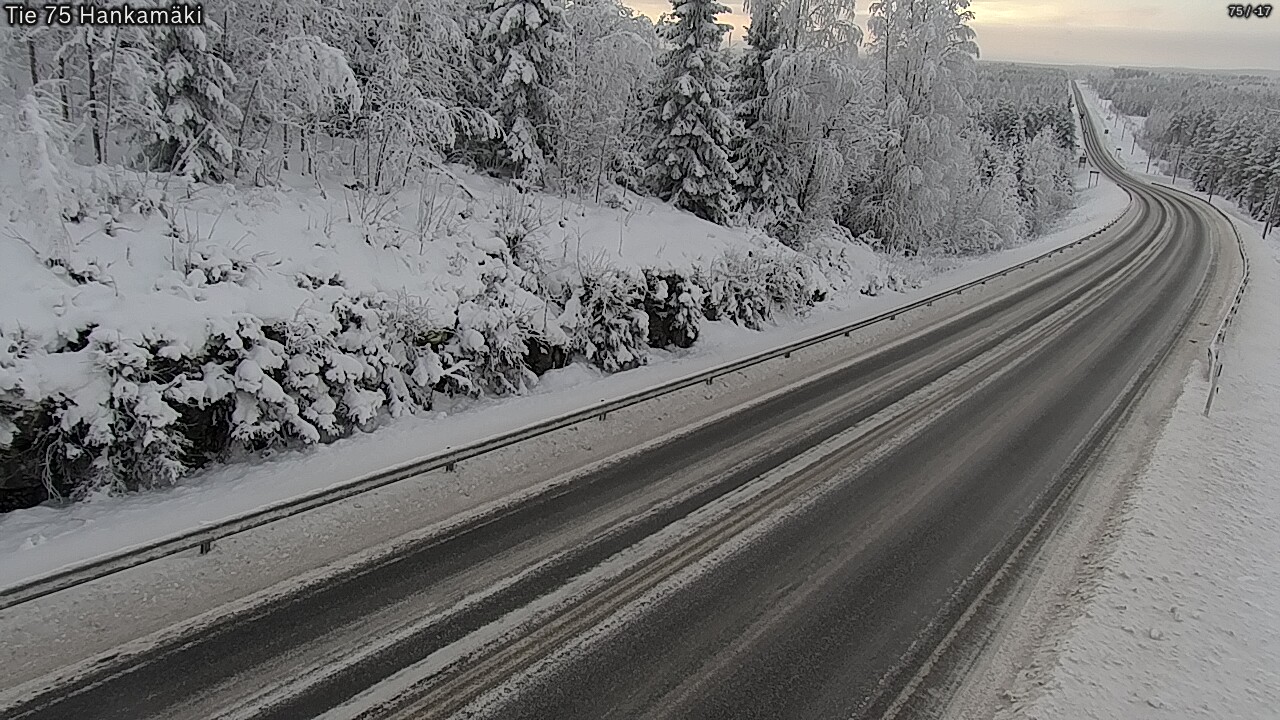 Kelikamerat Kuva Tie 75 Rautavaara, Hankamäki, Rautavaara, Pohjois-Savo
