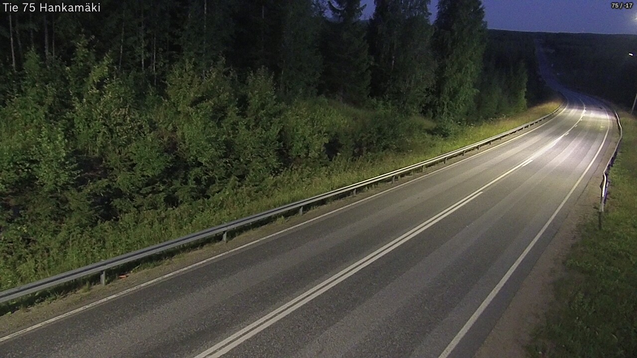 Kelikamerat Kuva Tie 75 Rautavaara, Hankamäki, Rautavaara, Pohjois-Savo