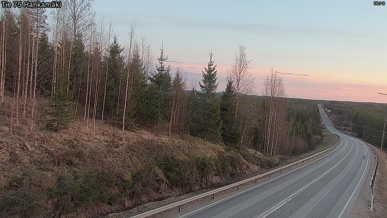 Kelikamerat Kuva Tie 75 Rautavaara, Hankamäki, Rautavaara, Pohjois-Savo