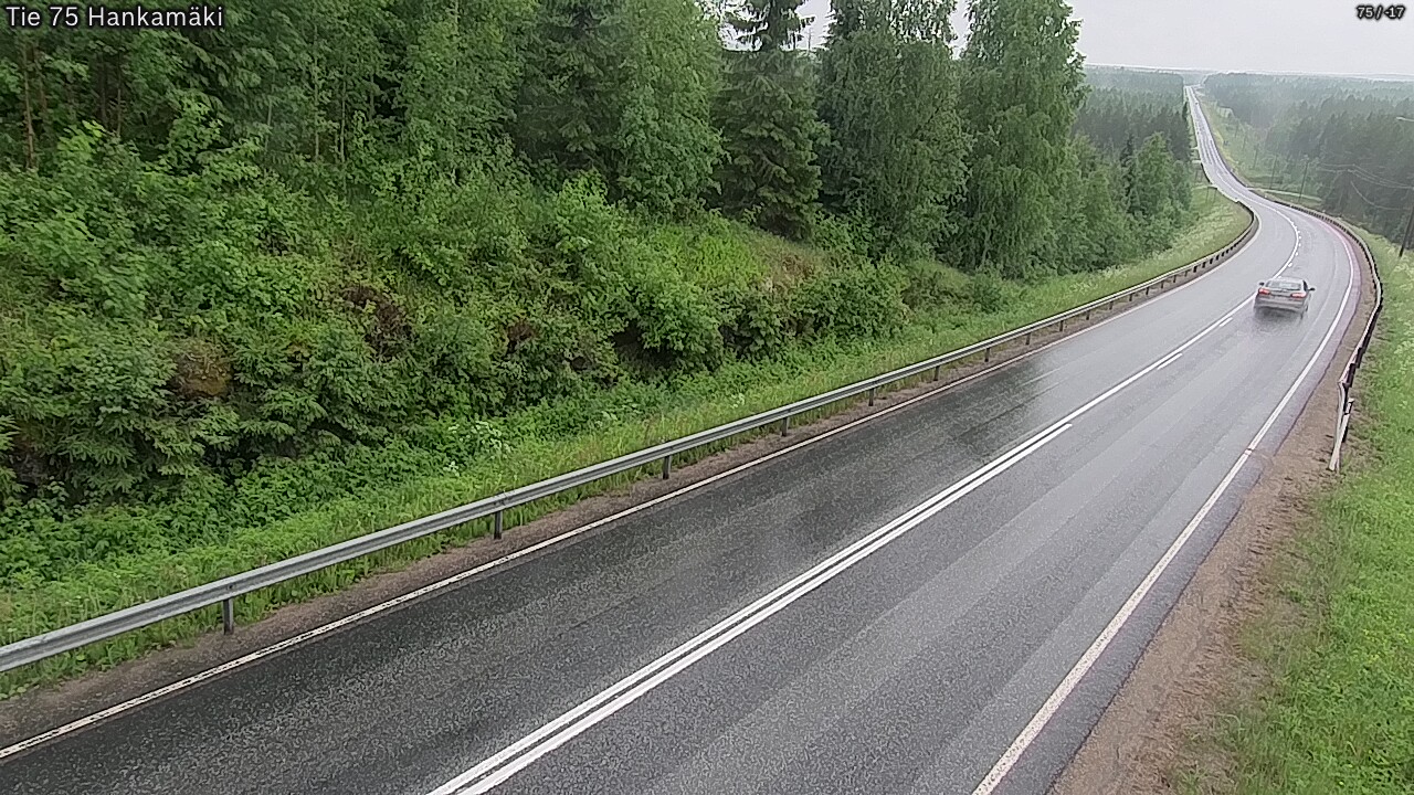 Weather Camera Image Road 75 Rautavaara, Hankamäki, Rautavaara, Pohjois-Savo