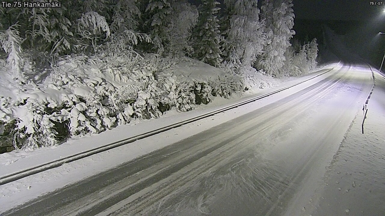 Kelikamerat Kuva Tie 75 Rautavaara, Hankamäki, Rautavaara, Pohjois-Savo