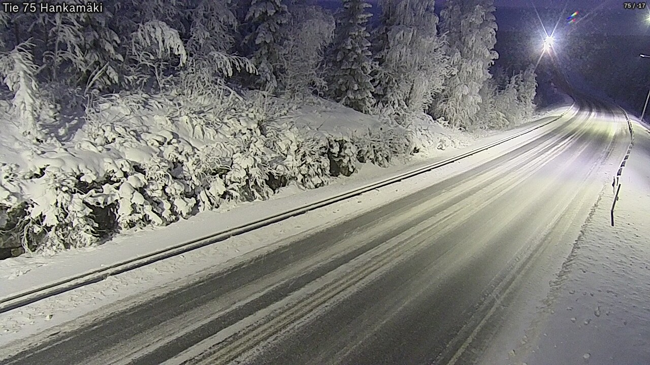 Kelikamerat Kuva Tie 75 Rautavaara, Hankamäki, Rautavaara, Pohjois-Savo