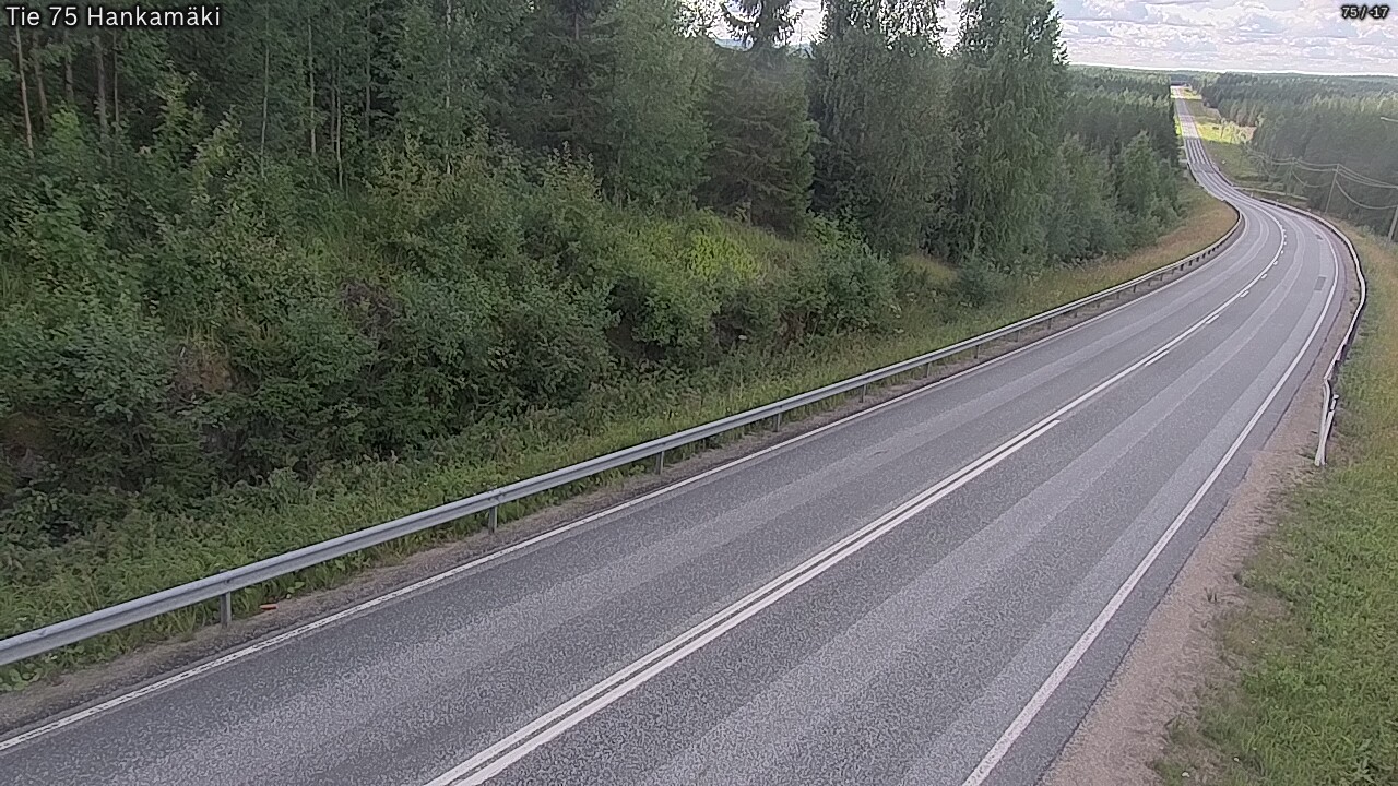 Kelikamerat Kuva Tie 75 Rautavaara, Hankamäki, Rautavaara, Pohjois-Savo