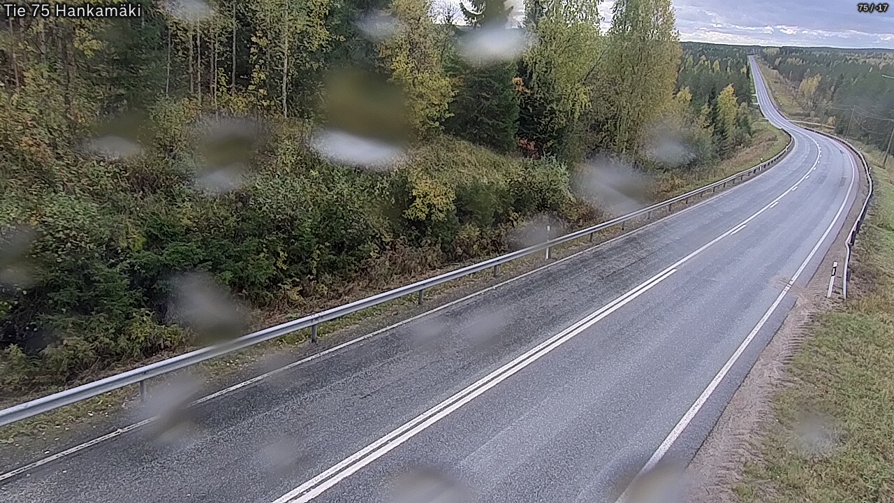 Weather Camera Image Road 75 Rautavaara, Hankamäki, Rautavaara, Pohjois-Savo