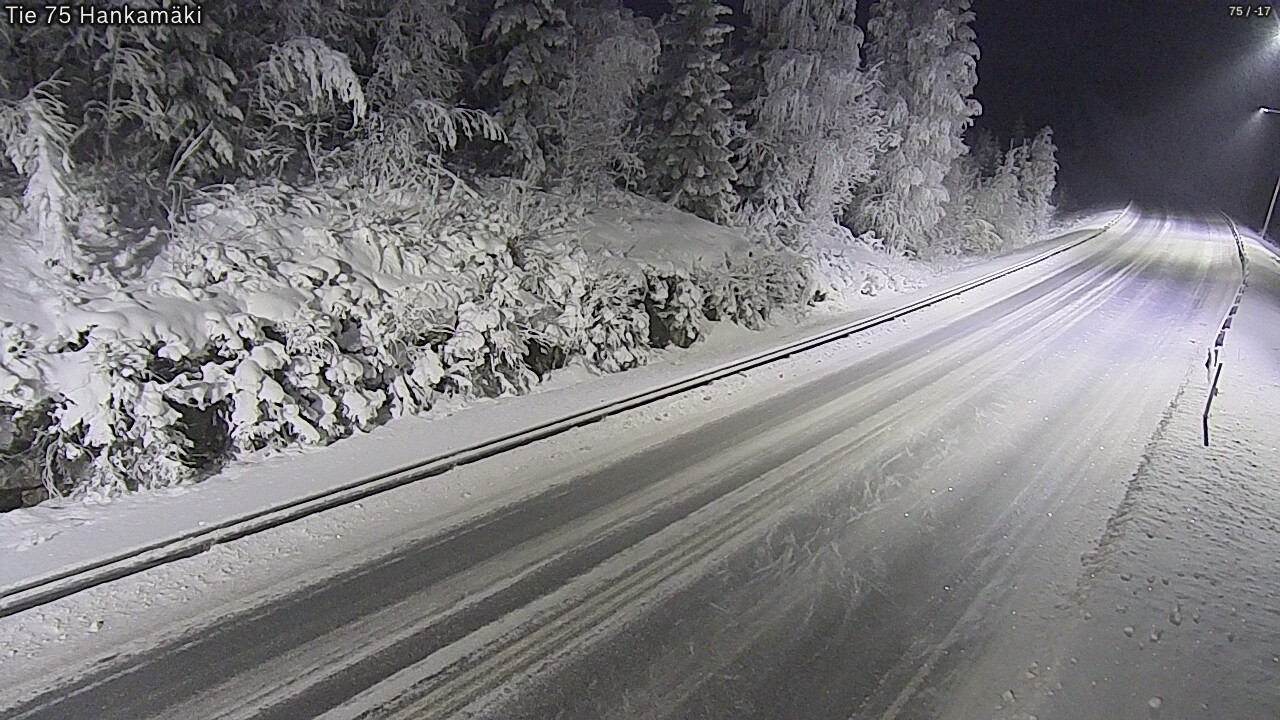 Kelikamerat Kuva Tie 75 Rautavaara, Hankamäki, Rautavaara, Pohjois-Savo