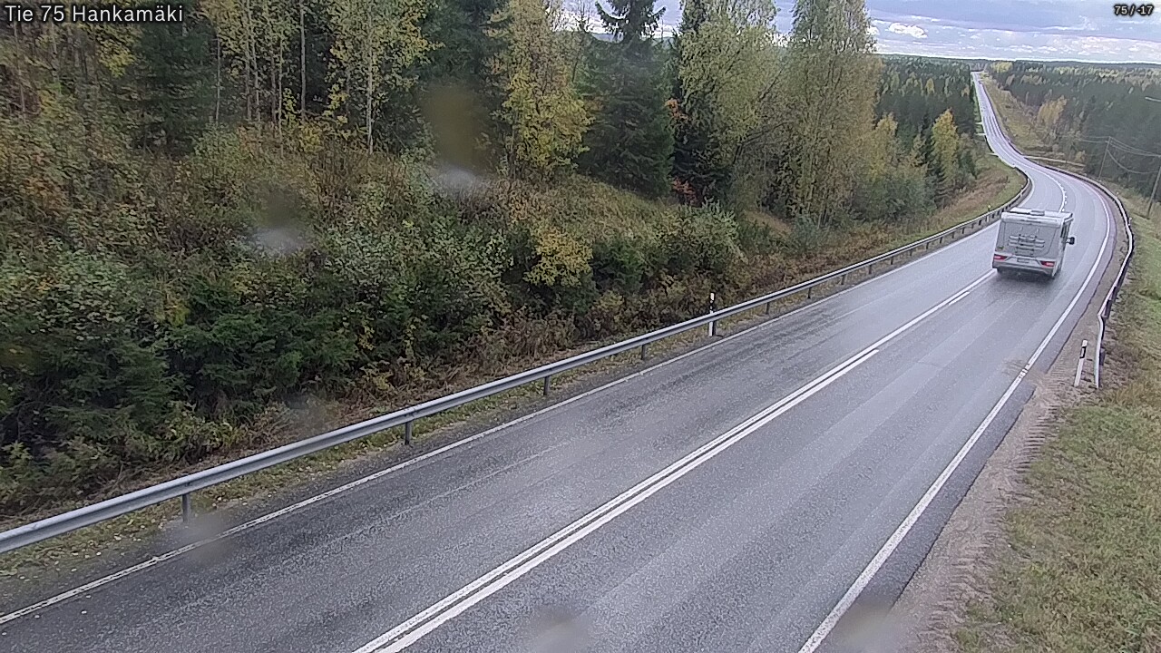 Weather Camera Image Road 75 Rautavaara, Hankamäki, Rautavaara, Pohjois-Savo