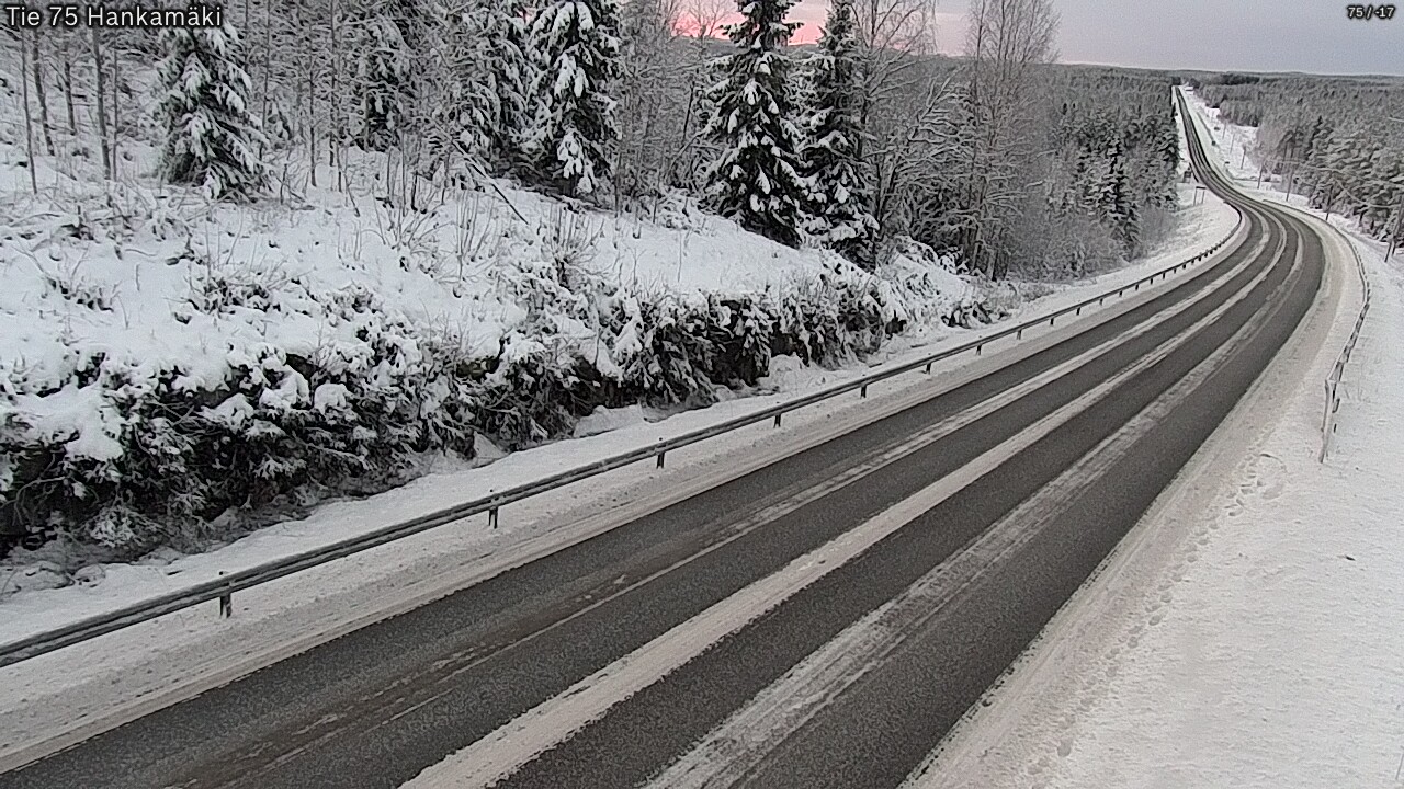 Kelikamerat Kuva Tie 75 Rautavaara, Hankamäki, Rautavaara, Pohjois-Savo