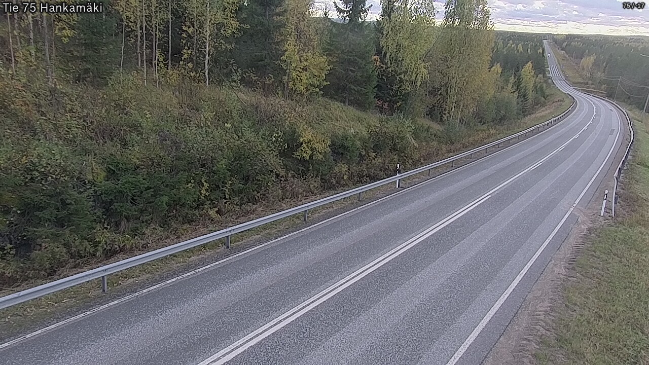 Weather Camera Image Road 75 Rautavaara, Hankamäki, Rautavaara, Pohjois-Savo