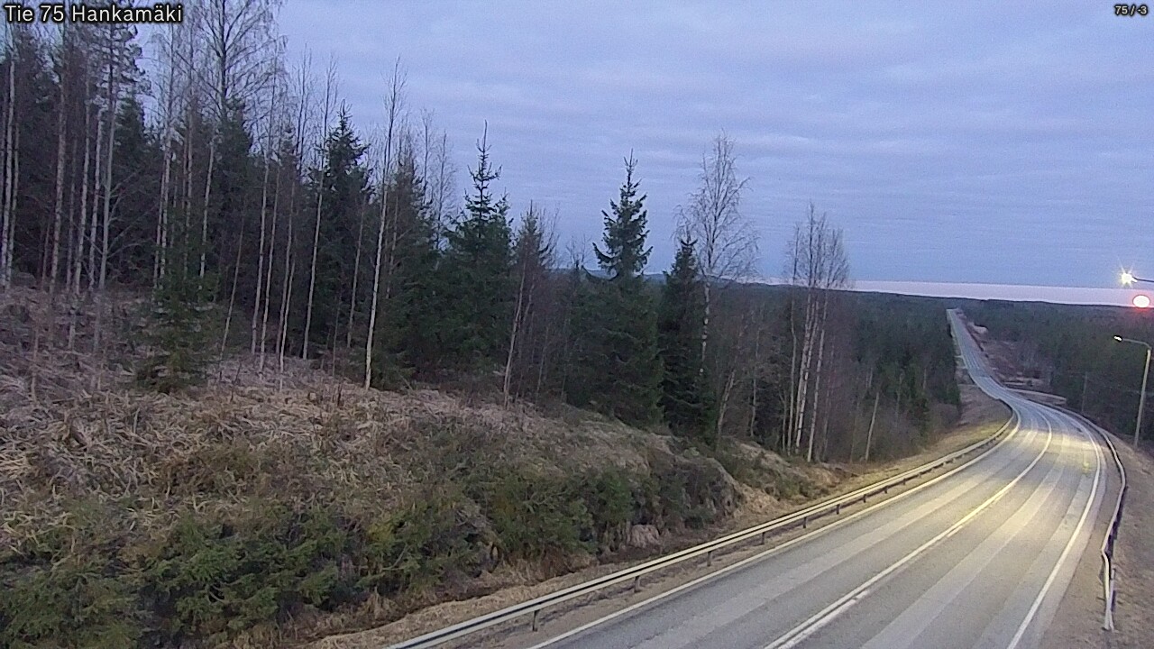 Kelikamerat Kuva Tie 75 Rautavaara, Hankamäki, Rautavaara, Pohjois-Savo