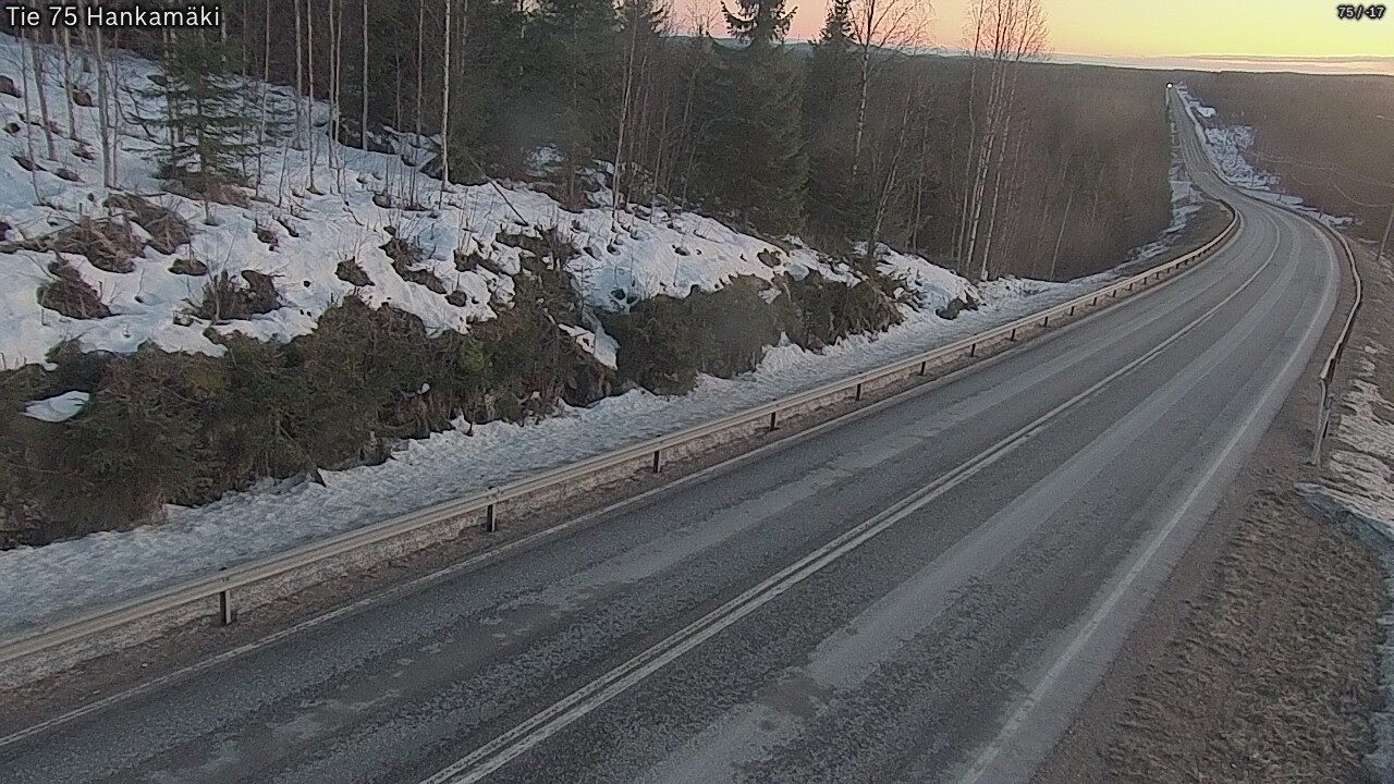 Kelikamerat Kuva Tie 75 Rautavaara, Hankamäki, Rautavaara, Pohjois-Savo