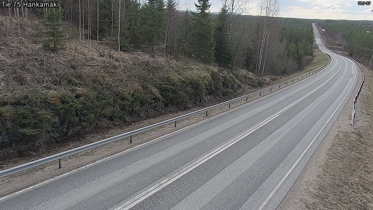 Weather Camera Image Road 75 Rautavaara, Hankamäki, Rautavaara, Pohjois-Savo