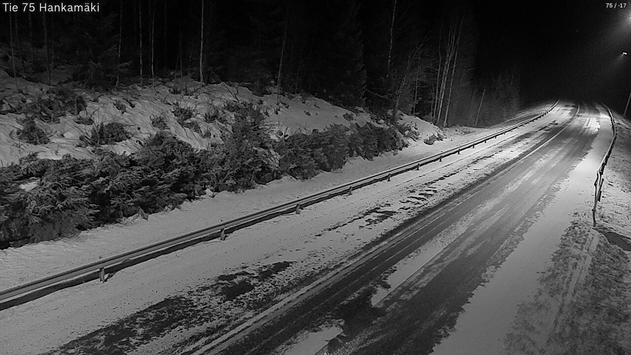 Kelikamerat Kuva Tie 75 Rautavaara, Hankamäki, Rautavaara, Pohjois-Savo