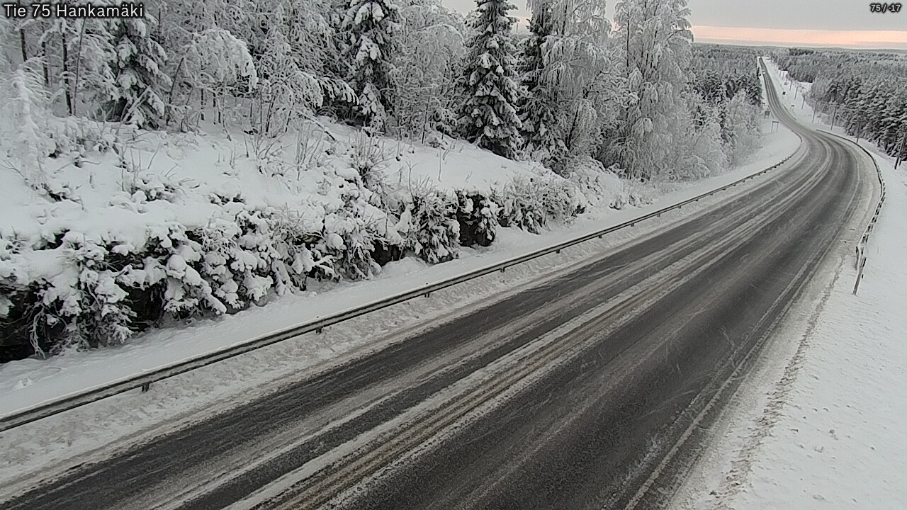 Kelikamerat Kuva Tie 75 Rautavaara, Hankamäki, Rautavaara, Pohjois-Savo