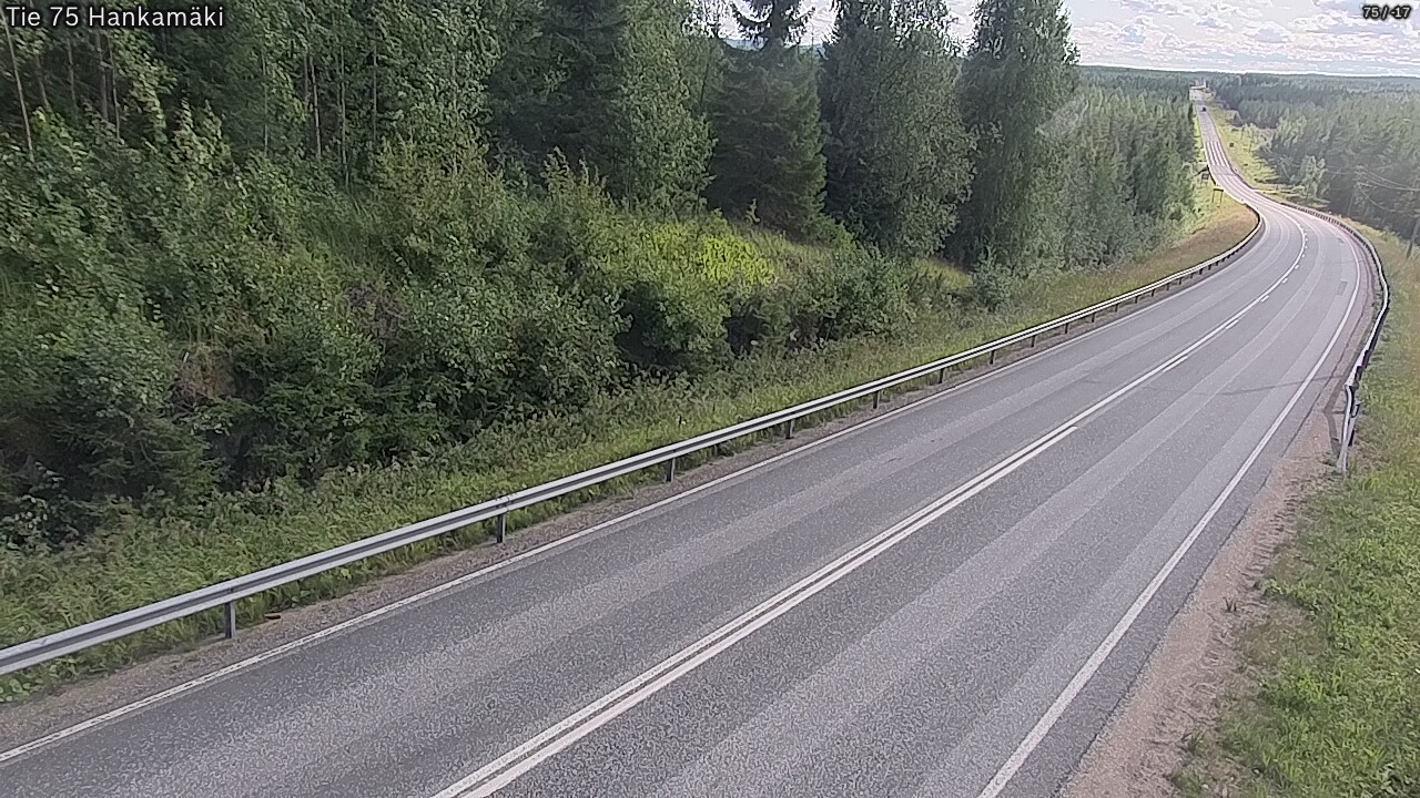 Kelikamerat Kuva Tie 75 Rautavaara, Hankamäki, Rautavaara, Pohjois-Savo