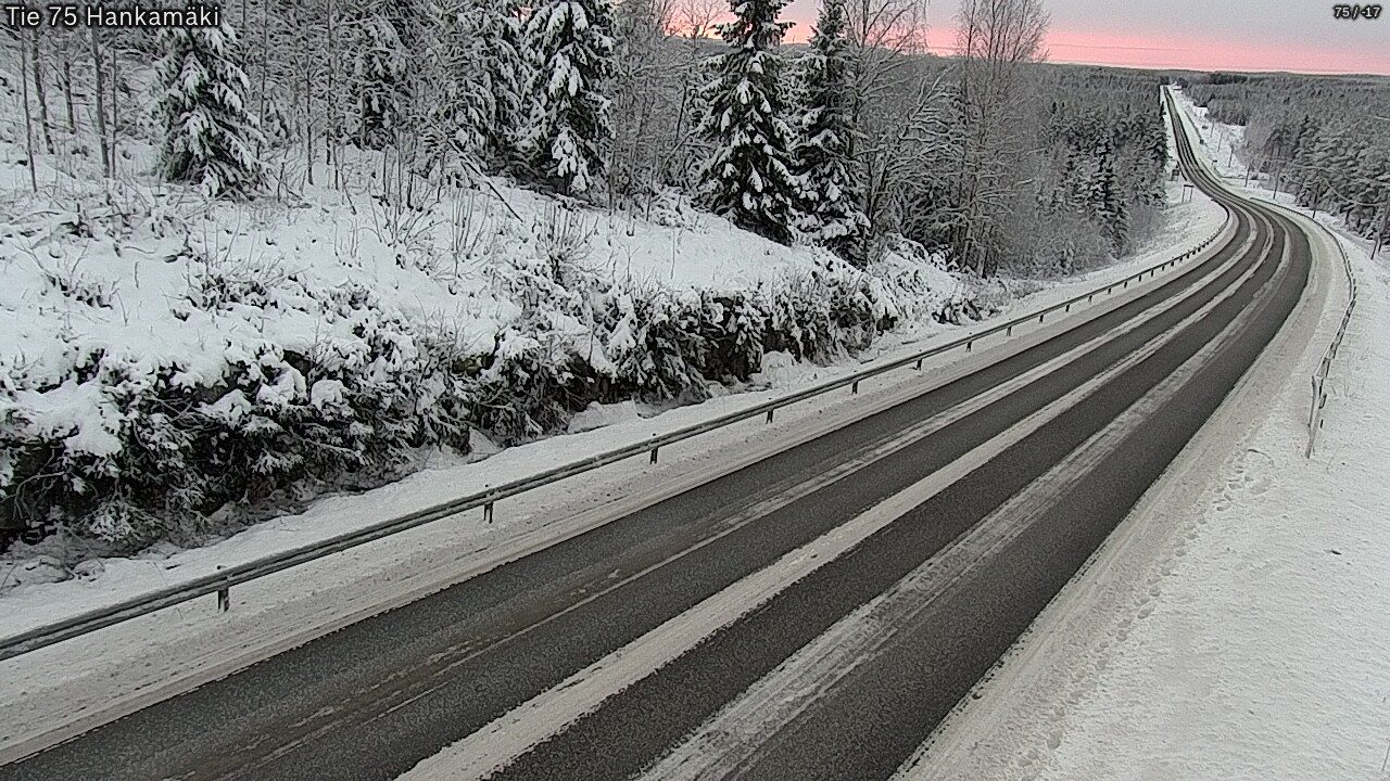 Kelikamerat Kuva Tie 75 Rautavaara, Hankamäki, Rautavaara, Pohjois-Savo