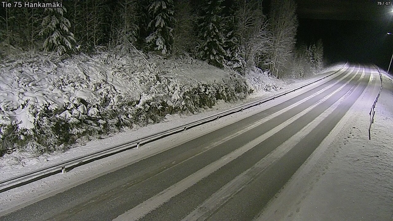 Kelikamerat Kuva Tie 75 Rautavaara, Hankamäki, Rautavaara, Pohjois-Savo