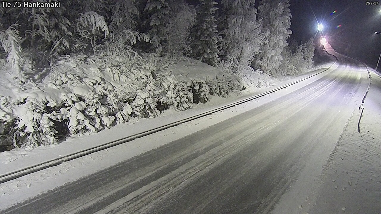 Kelikamerat Kuva Tie 75 Rautavaara, Hankamäki, Rautavaara, Pohjois-Savo