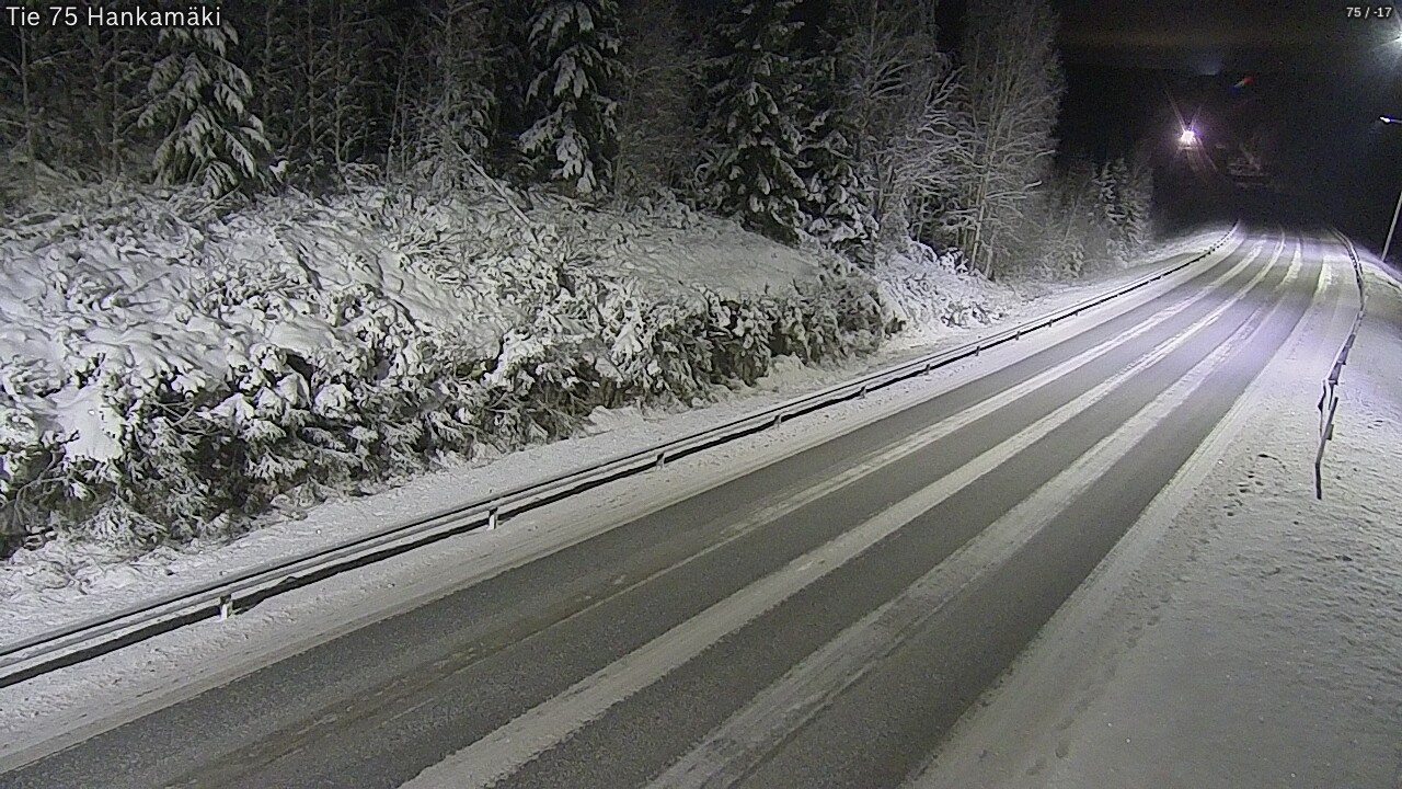 Kelikamerat Kuva Tie 75 Rautavaara, Hankamäki, Rautavaara, Pohjois-Savo