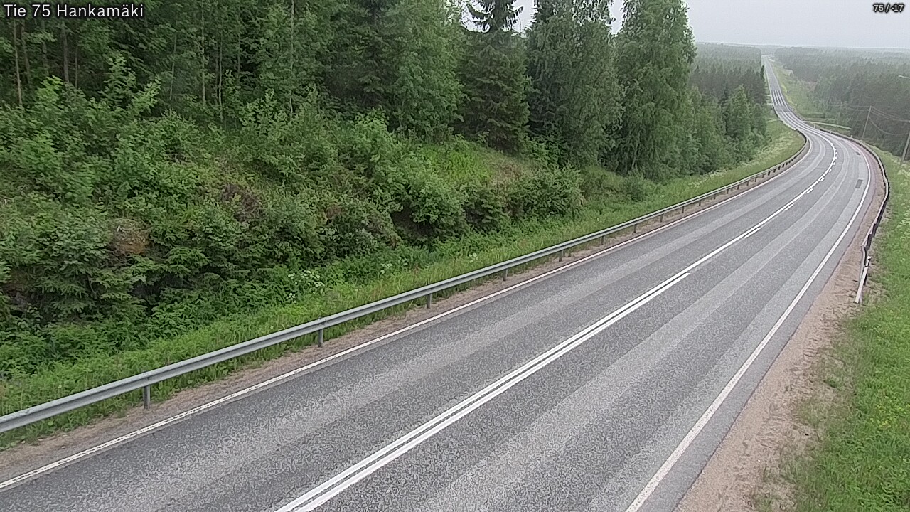 Weather Camera Image Road 75 Rautavaara, Hankamäki, Rautavaara, Pohjois-Savo