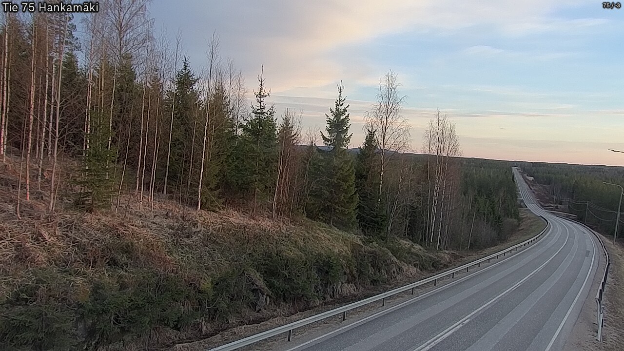 Kelikamerat Kuva Tie 75 Rautavaara, Hankamäki, Rautavaara, Pohjois-Savo